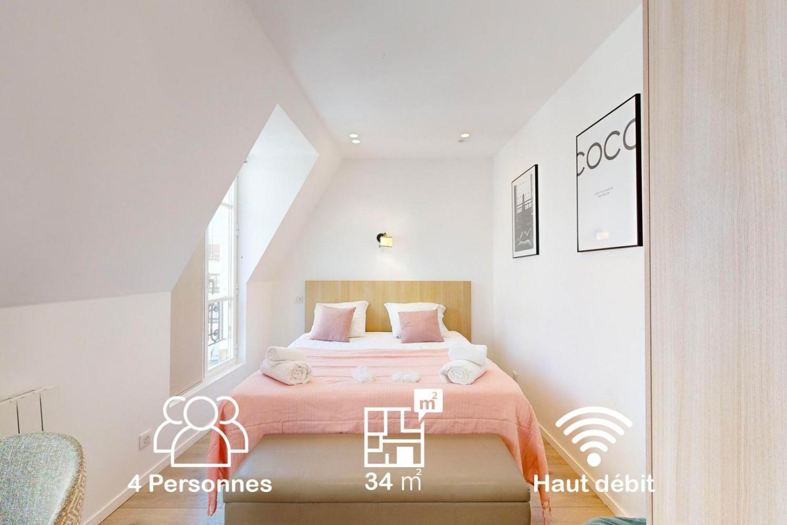 162 Suite Benjamin - Superbe Appartement A Paříž Exteriér fotografie